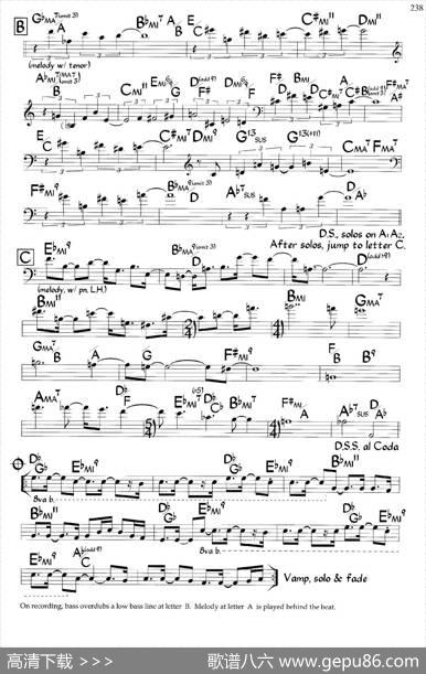 ManFacingNorth（爵士钢琴曲）