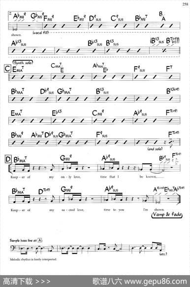 NeverSaid(Chan'sSong)（带和弦五线谱）