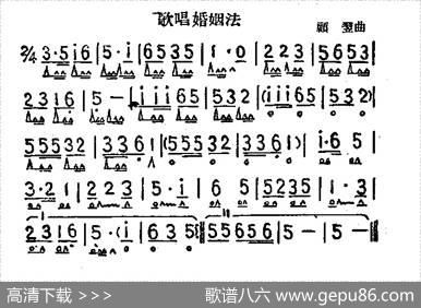 歌唱婚姻法|顾翌