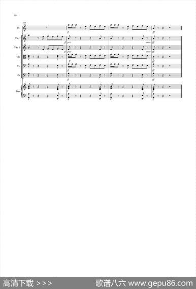 漫·跃（器乐合奏总谱）|曹蓉