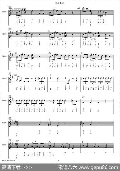 backtrack（布鲁斯）|walterjacobs