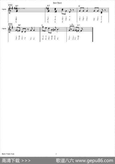 backtrack（布鲁斯）|walterjacobs