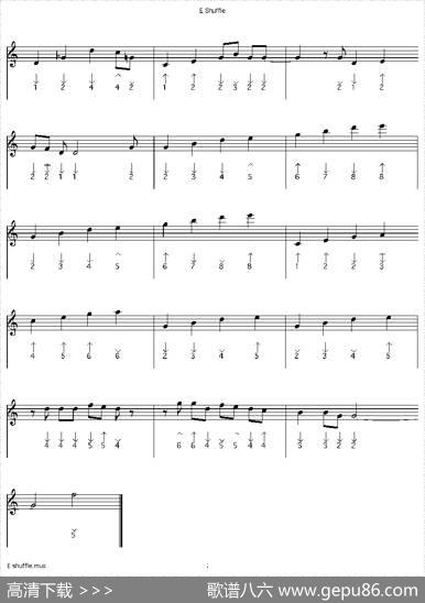 EShuffle（布鲁斯）