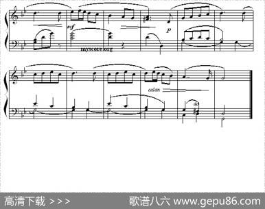 古老的法兰西歌曲|[俄]柴可夫斯基
