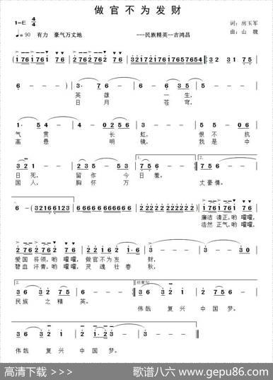 做官不为发财（民族精英吉鸿昌） - 房玉军|山魏