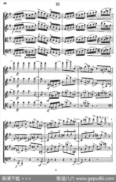 QUARTETOp.83（第三部分）（弦乐四重奏）|爱德华·埃尔加
