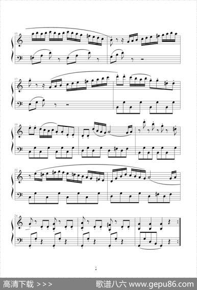 C大调小奏鸣曲第一乐章（克来门蒂作曲版）|克来门蒂