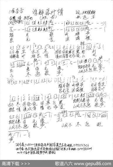 谁解落叶情 - 张锐峰|远方