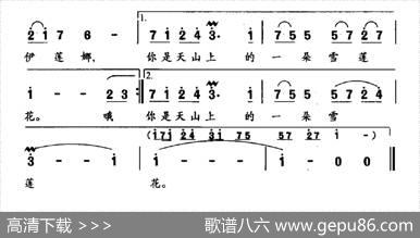 伊莲娜（维吾尔族民歌）|苏栋人填词编曲