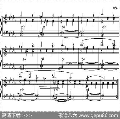 邀舞（大众乐谱网制谱版）|韦伯