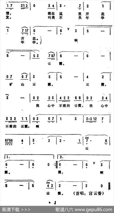 矿山云霞 - 张名河|晓丹
