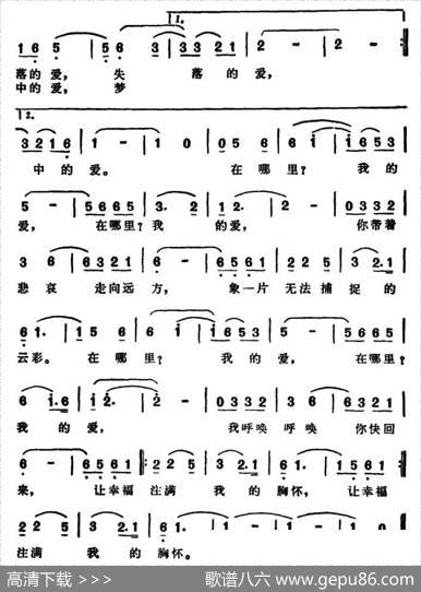 在哪里？我的爱（电视剧《女税官》主题歌） - 黄蒲生|杜建纲