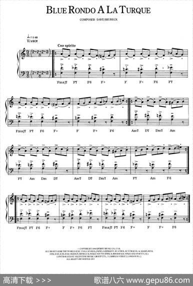 BlueRondoALaTurque（蓝色回旋曲）