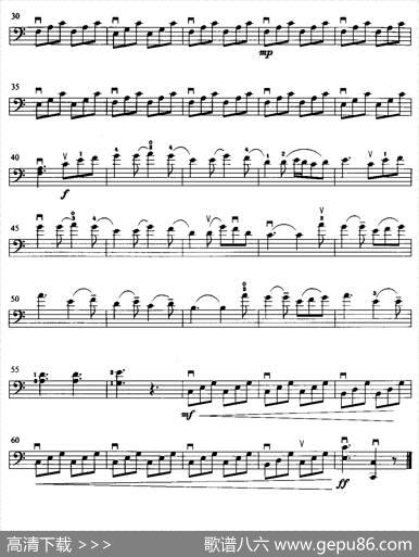 回旋曲（R·N·C·鲍夏沙作曲版）（大提琴二重奏）|R·N·C·鲍夏沙