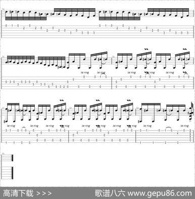 独一无二（古典吉他）