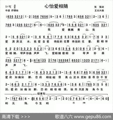 心怡爱相随 - 张强|王光兴