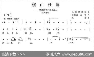 樵山杜鹃 - 陈颖波、关祥|赵金