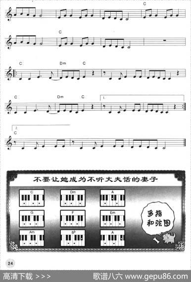不要让她成为不听丈夫话的妻子（《乱马》开幕曲）