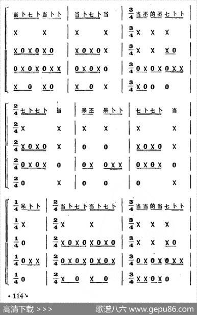 八哥洗澡（打击乐合奏）