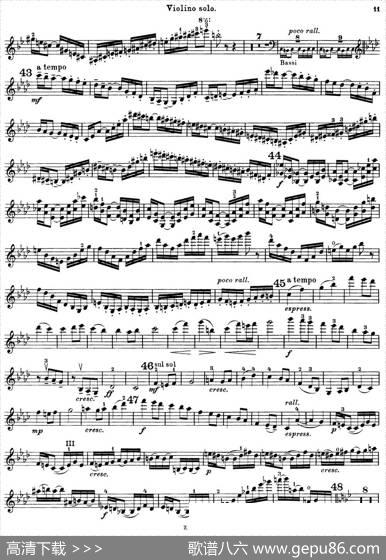 第3号小提琴协奏曲Op.99（violinconcertono.3）|胡拜（hubay）