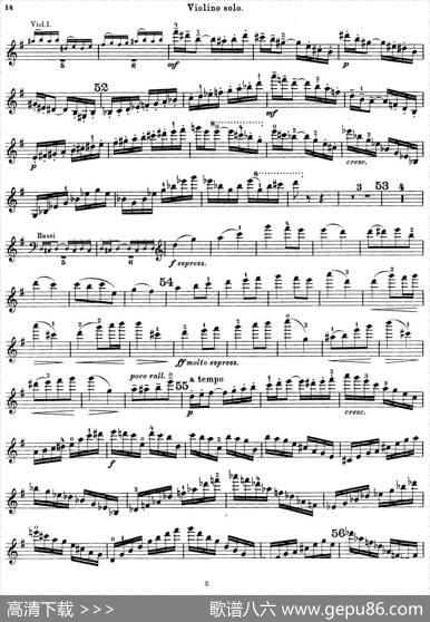 第3号小提琴协奏曲Op.99（violinconcertono.3）|胡拜（hubay）