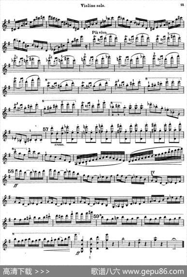 第3号小提琴协奏曲Op.99（violinconcertono.3）|胡拜（hubay）