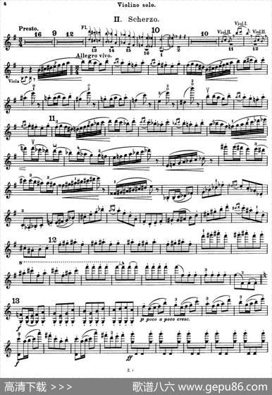 第3号小提琴协奏曲Op.99（violinconcertono.3）|胡拜（hubay）