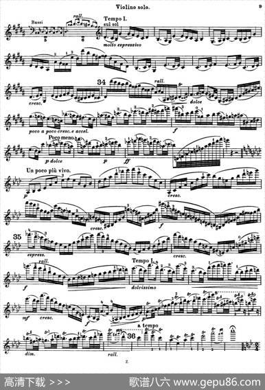 第3号小提琴协奏曲Op.99（violinconcertono.3）|胡拜（hubay）