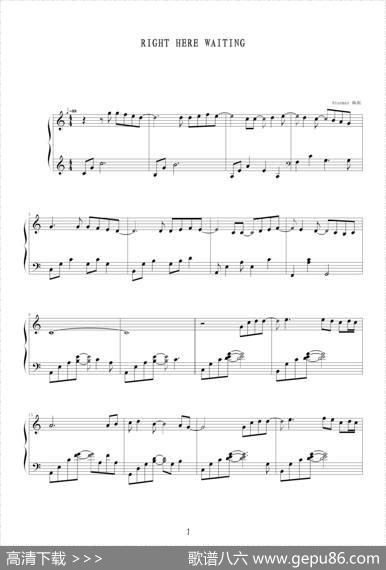 RightHereWaiting|RichardMarx