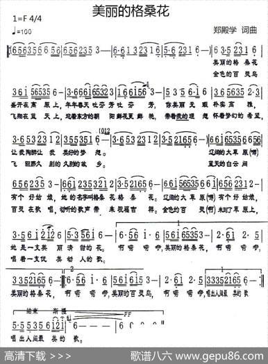 美丽的格桑花（郑殿学词曲） - 郑殿学|郑殿学