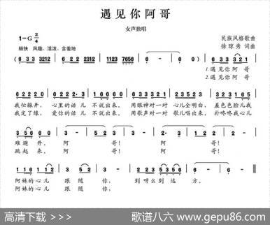 遇见你阿哥 - 徐琼秀|徐琼秀