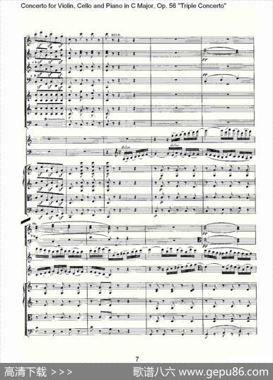 C大调大提琴与钢琴协奏曲Op.56第三乐章（一）