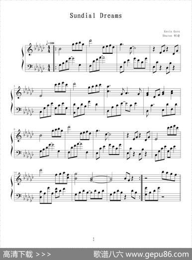 SundialDreams（Sharon制谱版）|kevinkern