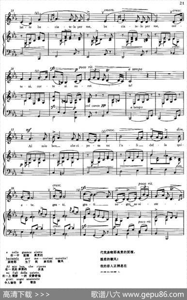 [意]Intornoall'idolmio（在我的偶像周围）|[意]切斯蒂