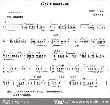 G弦上的咏叹调|赵寒阳移植