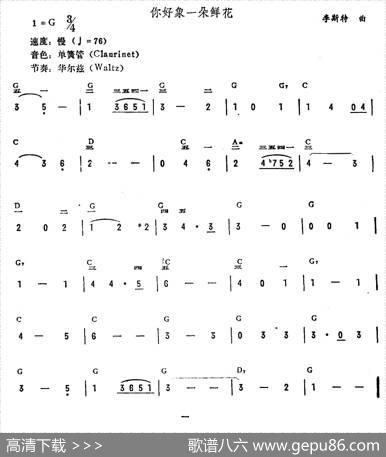 你好象一朵鲜花|李斯特