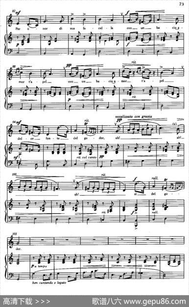 [意]Purdicesti,oboccabeiia（说吧，美丽的小嘴）|洛蒂