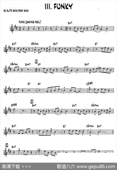 FUNKY（15首爵士练习曲之3）|BobMintzer