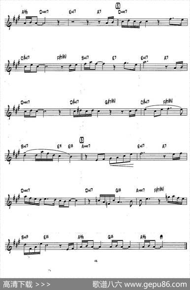 BALLAD（15首爵士练习曲之5）|BobMintzer