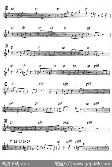SHUFFLE（15首爵士练习曲之8）|BobMintzer