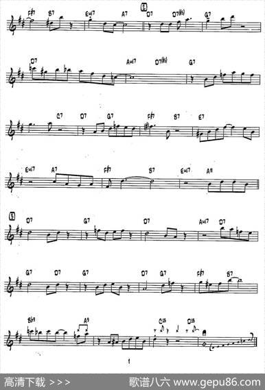 BLUES3（15首爵士练习曲之11）|BobMintzer