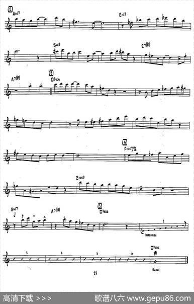 PAUL'SBLUES（15首爵士练习曲之13）|BobMintzer