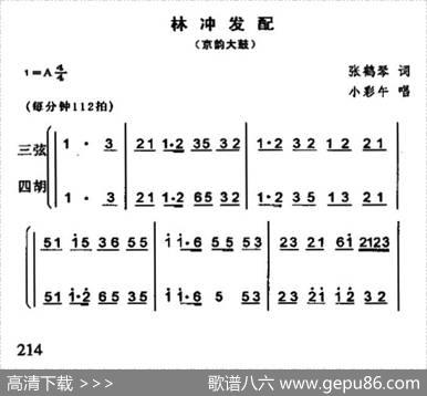 [京韵大鼓]林冲发配 - 张鹤琴|小彩午