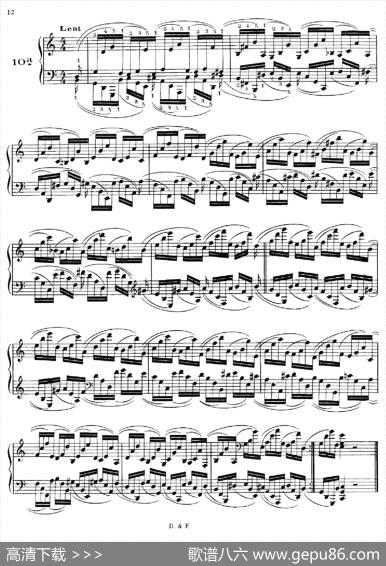 51Exercises,WoO6（51首钢琴练习8—12）|Brahms·Johannes（勃拉姆斯）