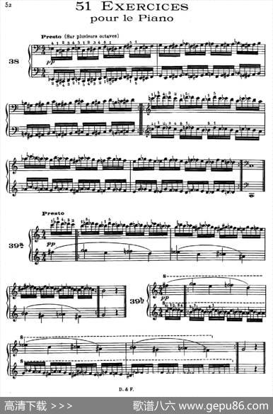 51Exercises,WoO6（51首钢琴练习38—51）|Brahms·Johannes（勃拉姆斯）
