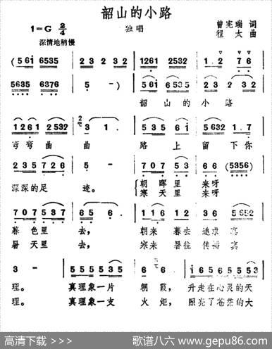 韶山的小路 - 曾宪瑞|程太