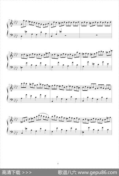 练习曲Op.25No.2（肖邦曲、欧阳阳制谱版）|肖邦