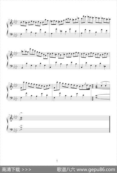 练习曲Op.25No.2（肖邦曲、欧阳阳制谱版）|肖邦