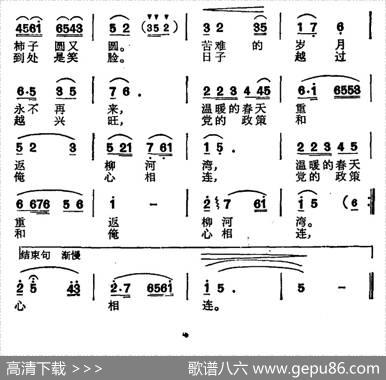 柳河湾的水呀甜又甜（电视剧《重返柳河湾》插曲） - 竹天|基笑