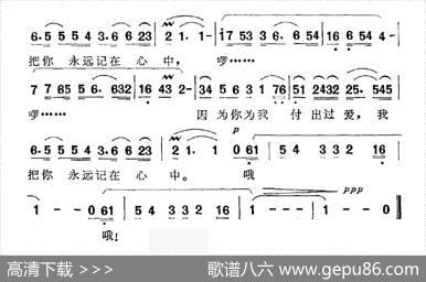 心中珍藏一片情 - 谷福海|马骏英